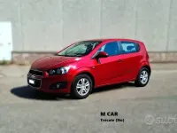 Usata Chevrolet Aveo LTZ 86 CV (63 kW) 2012 Rosso Berlina