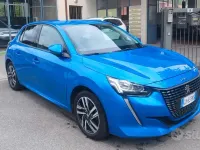 Usata Peugeot 208 Allure 101 CV (74 kW) 2020 Blu Utilitaria
