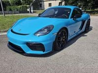 Usata Porsche 718 Cayman GT4 420 CV (308 kW) 2019 Blu/azzurro Coupé