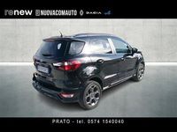 Usata Ford Ecosport ST-Line 100 CV (73 kW) 2019 Nero SUV