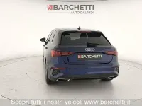 Usata Audi A3 Sportback S-Line 116 CV (85 kW) 2022 Blu Utilitaria