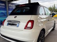 Usata Fiat 500S 95 CV (69 kW) 2017 Bianco Cabrio