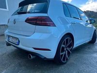 Usata VW Golf VII GTI 245 CV (180 kW) 2019 Bianco Berlina
