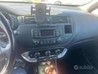 Usata Kia Rio 85 CV (62 kW) 2014 Bianco Berlina