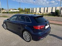 Usata Audi A3 S-Line 150 CV (110 kW) 2017 Blu Berlina