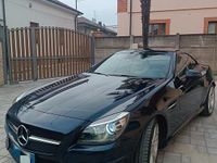 Usata Mercedes SLK250 Premium 204 CV (150 kW) 2014 Blu Cabrio