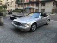 Usata Mercedes SL320 231 CV (169 kW) 1997 Argento Cabrio