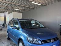 Usata VW Touran Comfortline 105 CV (77 kW) 2013 Blu Monovolume