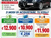 Usata Alfa Romeo Giulietta Super 120 CV (88 kW) 2019 Nero Utilitaria
