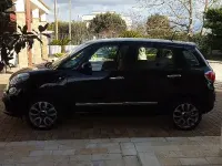Käytetty Fiat 500L 105 HP (77 kW) 2014 Musta Tila-auto