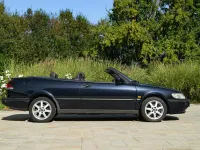 Usata Saab 900 Cabriolet 130 CV (95 kW) 1997 Blu Cabrio