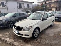 Usata Mercedes C200 Elegance 136 CV (100 kW) 2010 Bianco Berlina