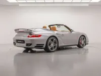 Usata Porsche 997 Turbo 480 CV (353 kW) 2008 Argento gt Cabrio