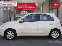 Usata Nissan Micra Acenta 80 CV (58 kW) 2011 Bianco Utilitaria