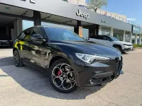 Usata Alfa Romeo Stelvio Veloce 209 CV (153 kW) 2022 Nero vulcano SUV