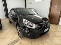 Usata Kia Rio EX 90 CV (66 kW) 2012 Nero Berlina