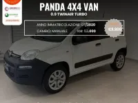 Usata Fiat Panda 4x4 Pop 84 CV (61 kW) 2020 Bianco Utilitaria