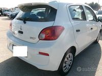 Usata Mitsubishi Space Star Intense 71 CV (52 kW) 2016 Bianco Berlina