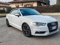 Usata Audi A3 Cabriolet Comfort 150 CV (110 kW) 2016 Bianco Cabrio