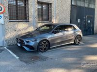 Usata Mercedes A180 AMG line 116 CV (85 kW) 2023 Grigio Berlina