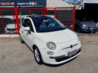 Usata Fiat 500 75 CV (55 kW) 2009 Bianco Cabrio