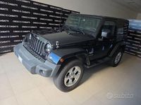 Usata Jeep Wrangler Unlimited Sahara 200 CV (147 kW) 2015 Nero SUV