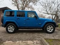 Usata Jeep Wrangler Unlimited Sahara 200 CV (147 kW) 2015 Blu SUV