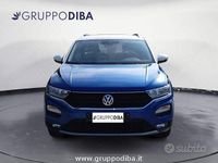 Usata VW T-Roc Style 116 CV (85 kW) 2019 Blu SUV