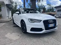 Usata Audi A3 S-Line 110 CV (80 kW) 2016 Bianco Berlina