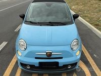 Usata Abarth 500C 135 CV (99 kW) 2013 Blu Cabrio
