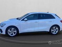 Usata Audi A3 Advanced 149 CV (109 kW) 2022 Bianco Berlina