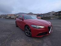 Usata Alfa Romeo Giulia Super 200 CV (147 kW) 2018 Rosso Berlina