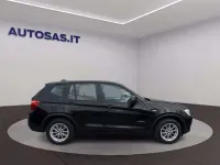Usata BMW X3 Advantage 190 CV (139 kW) 2017 Nero SUV