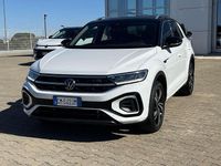 Usata VW T-Roc R-line 116 CV (85 kW) 2023 Bianco tetto nero SUV