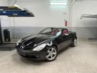 Usata Mercedes SLK350 272 CV (200 kW) 2005 Nero Cabrio