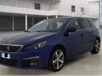 Usata Peugeot 308 GT-line 131 CV (96 kW) 2017 Bluazzurro Berlina