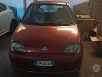 Usata Fiat Seicento Active 54 CV (39 kW) 2005 Rosso Utilitaria