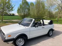Usata VW Golf Cabriolet 50 CV (36 kW) 1980 Bianco Cabrio