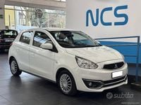 Usata Mitsubishi Space Star Invite 70 CV (51 kW) 2018 Bianco Utilitaria