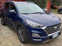 Usata Hyundai Tucson 136 CV (100 kW) 2019 Blu/azzurro SUV