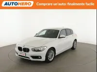 Usata BMW 118 Advantage 150 CV (110 kW) 2019 Bianco Utilitaria