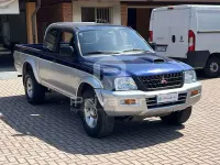 Usata Mitsubishi L200 116 CV (85 kW) 2002 Grigio Pick-up