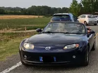 Usata Mazda MX5 High 126 CV (92 kW) 2008 Bluazzurro Cabrio
