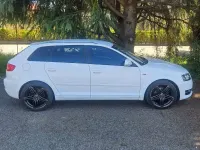 Usata Audi A3 Ambition 125 CV (91 kW) 2010 Bianco Utilitaria