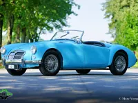 Usata MG MGA 72 CV (52 kW) 1957 Blu Cabrio
