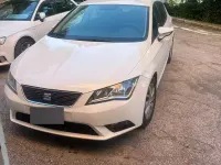 Usata Seat Leon 110 CV (80 kW) 2014 Bianco Berlina