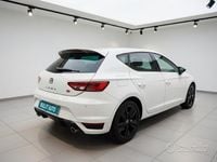 Usata Seat Leon FR 150 CV (110 kW) 2017 Bianco Berlina