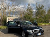 Usata Mercedes E200 Business 150 CV (110 kW) 2018 Nero Berlina