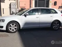 Usata Audi A3 90 CV (66 kW) 2011 Bianco Utilitaria