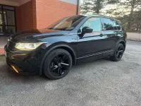 Usata VW Tiguan R-line 150 CV (110 kW) 2021 Nero SUV
